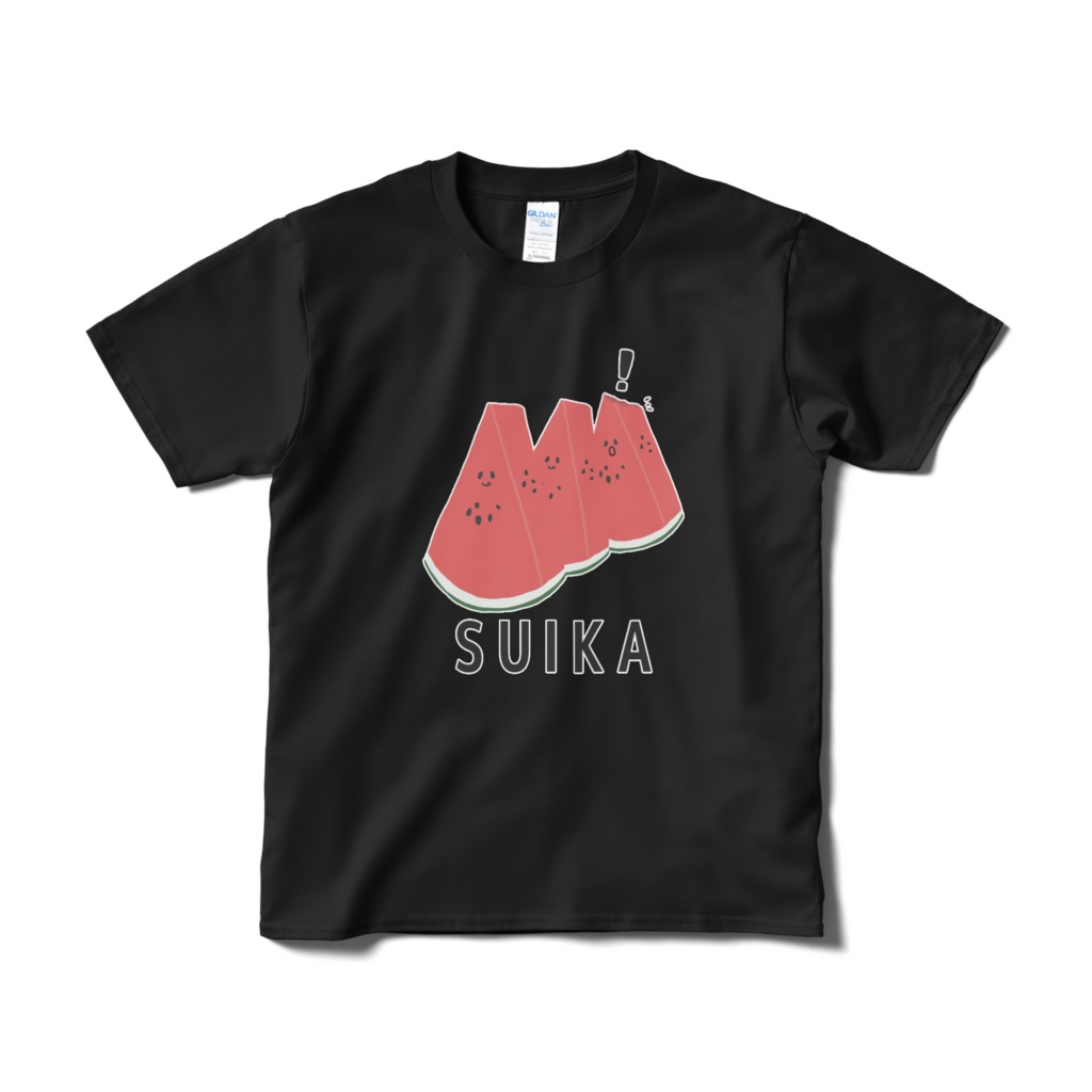 すいかトリオＴシャツ【黒】