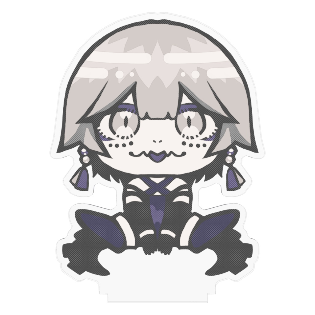 vERA_古髑蛇ヨル(アクリルフィギュア100 x 100 mm)