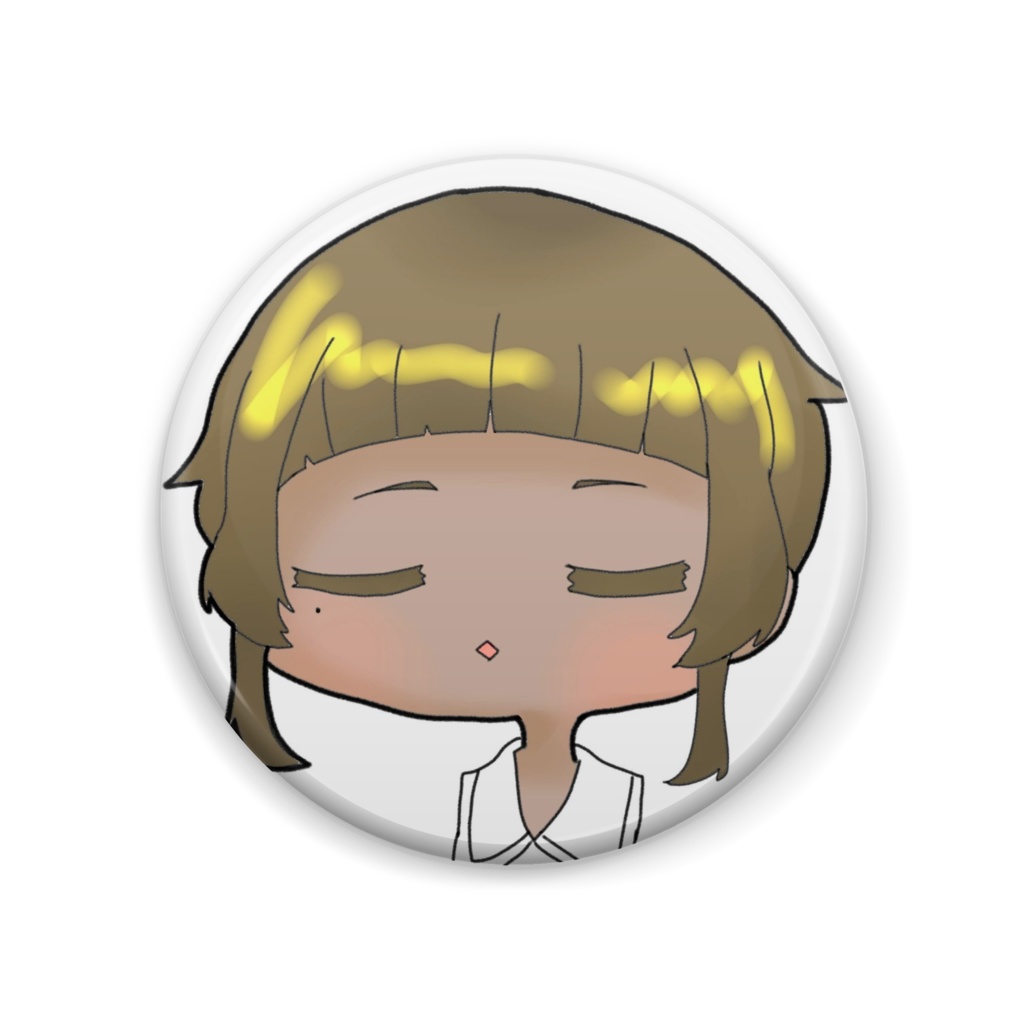 おねむあんしゅ 缶バッジ