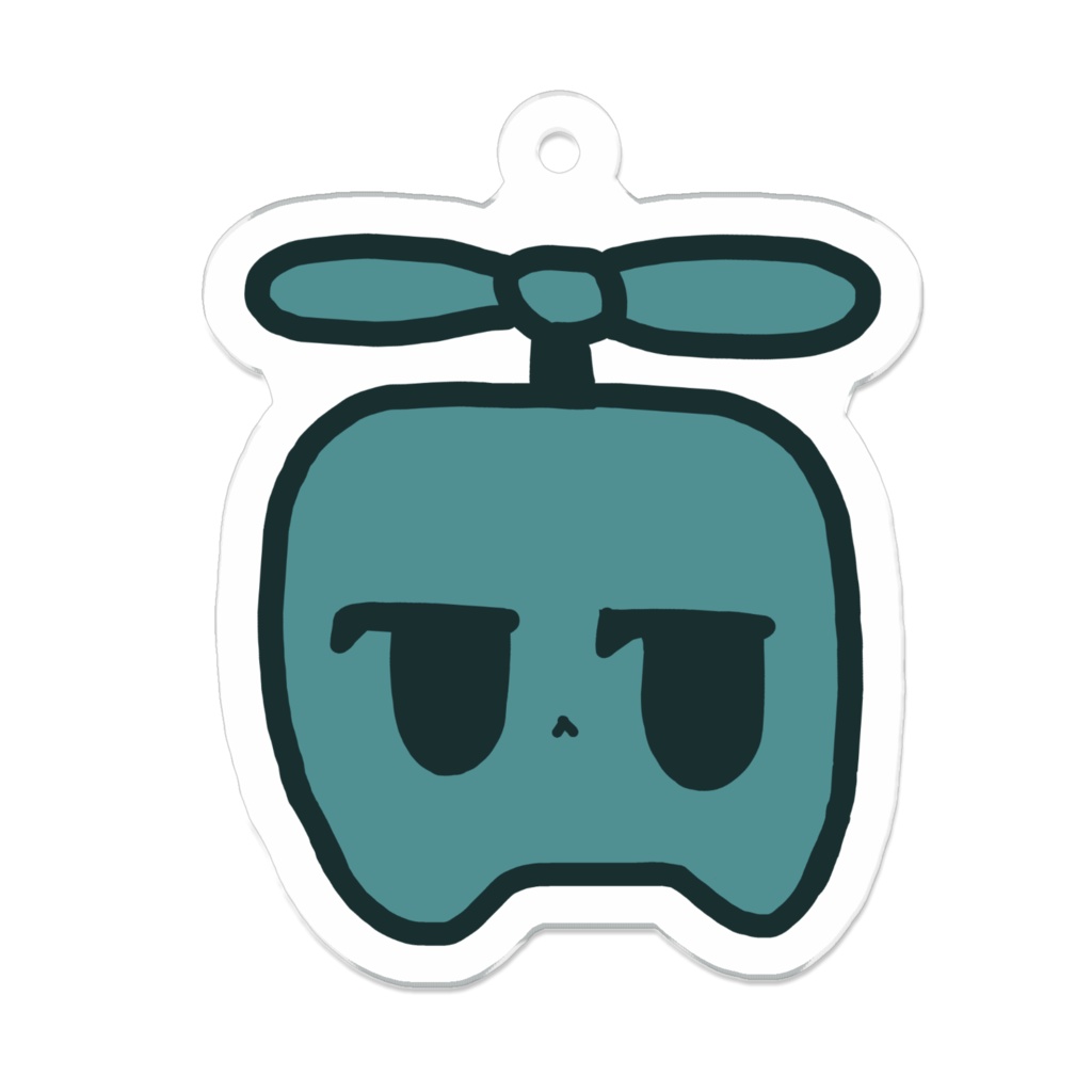 とんでるなにかのアクリルキーホルダー