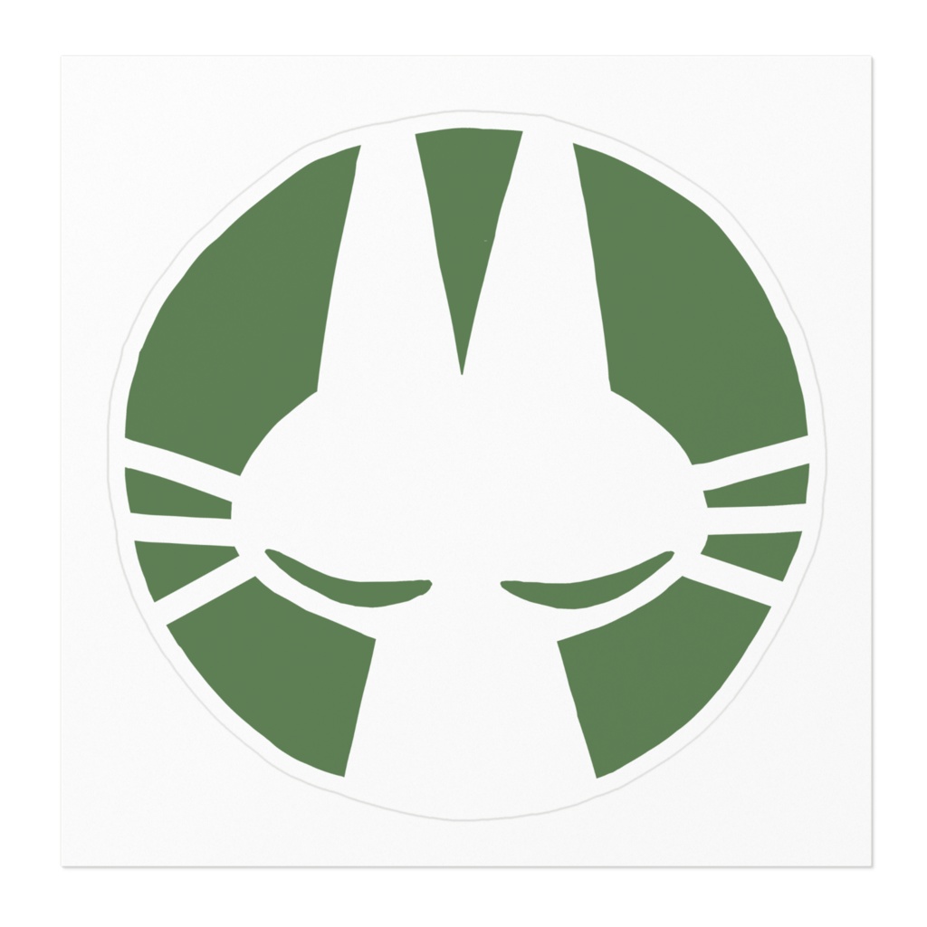 ねこのようなこの何かっぽいステッカー