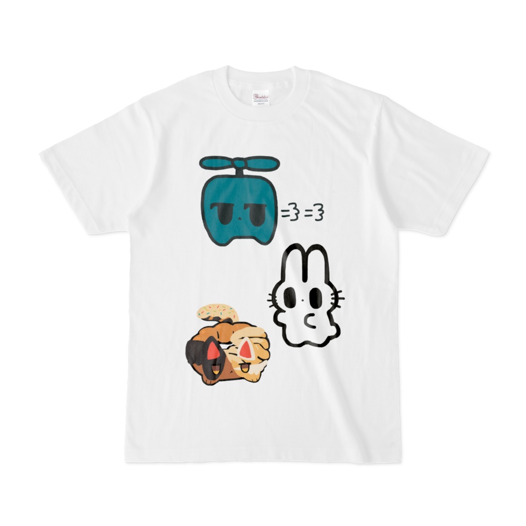 3種盛りTシャツ（T.U.D）