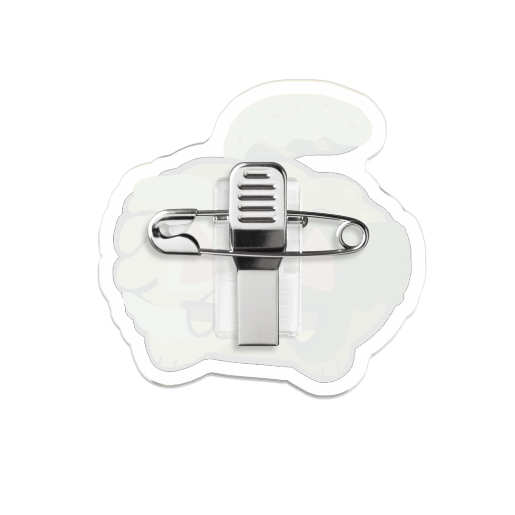 ドーナツキメラ(γ)のアクリルバッジ