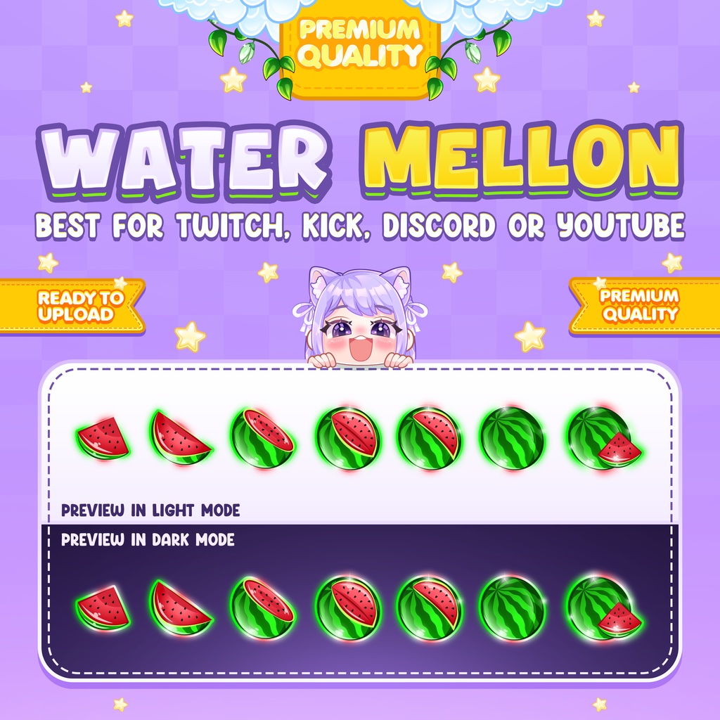 SWEETY FRUIT BUNDLE BADGES READY TO USE!