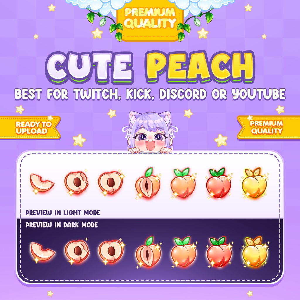 SWEETY FRUIT BUNDLE BADGES READY TO USE!