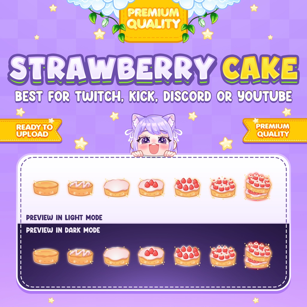Sweety Cookies Bundle Sub Badges or Bit Badges for Twitch, Discord, Facebook, and Youtube