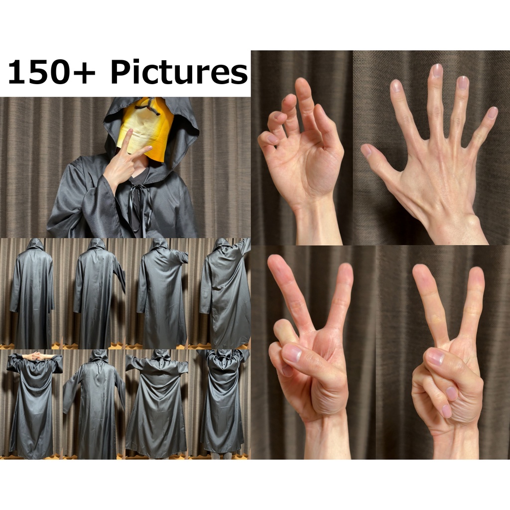 【作画資料】手の写真素材おまとめパック 無料版【商用利用可能】｜[Art Reference] Collection of Hand Stock Photos: Free Edition [Commercial Use OK]