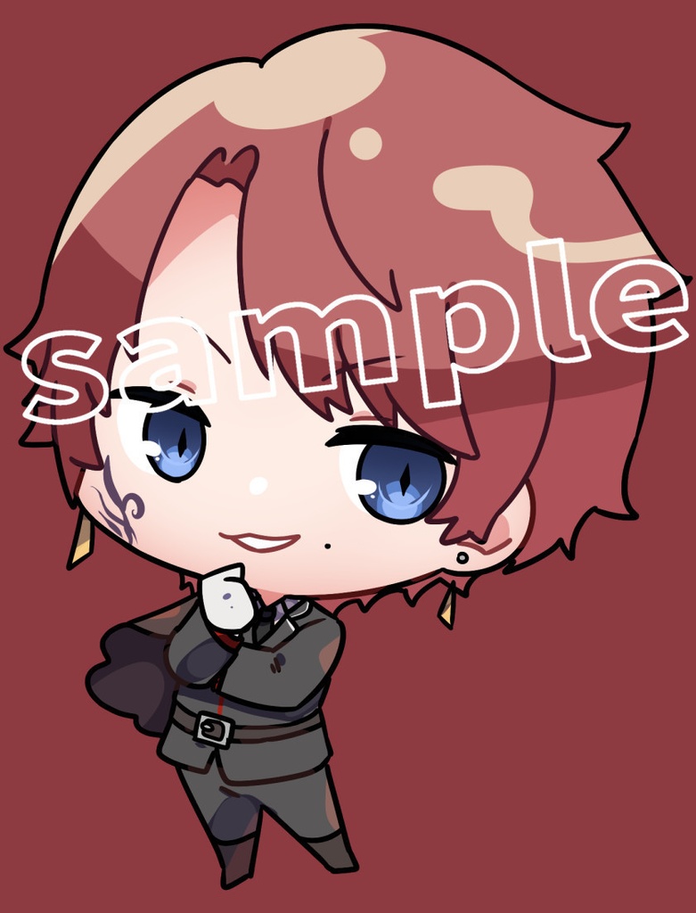 2周年記念アクキー「コーヒー呑むフラウ」