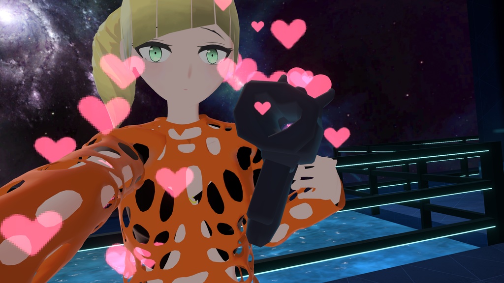 【VRChat想定無料配布モデル】石楠花 -syakunage -【Free Model】