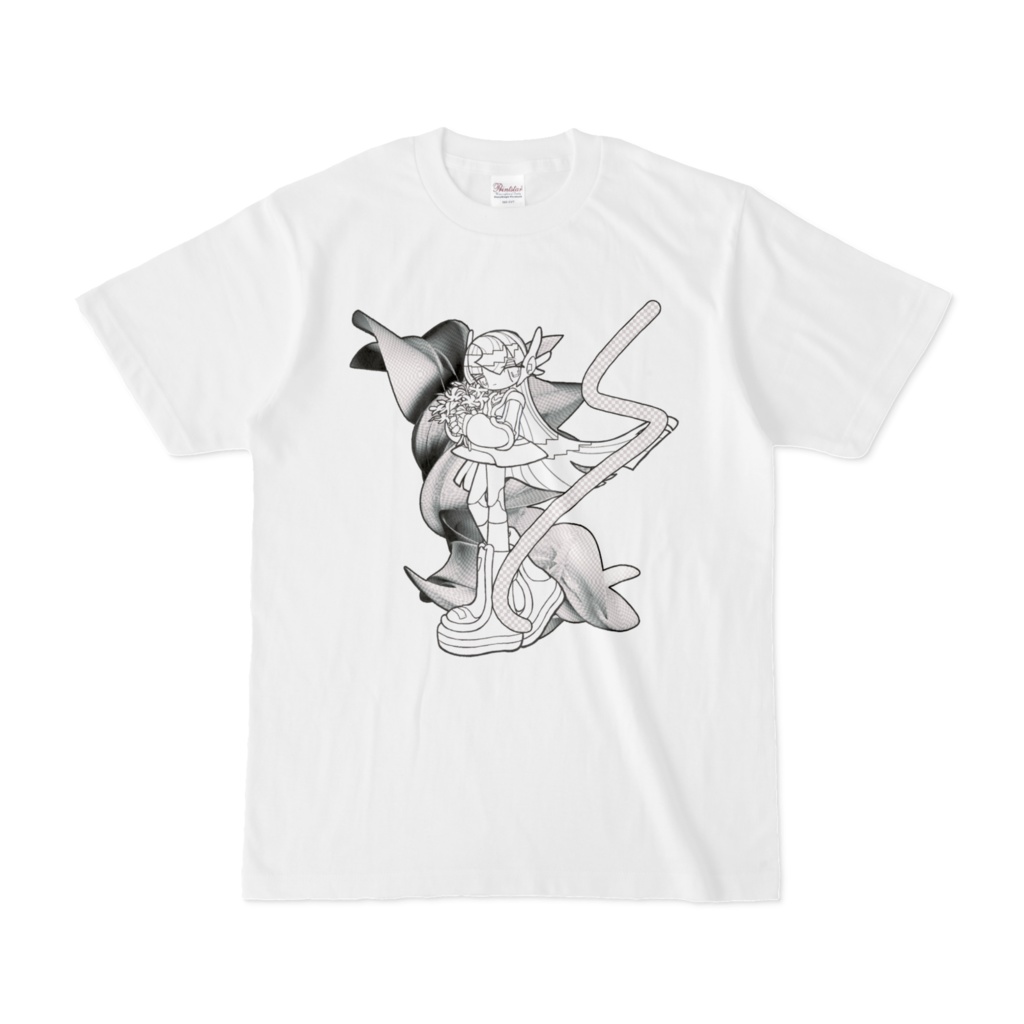 transparent t-shirt in mono
