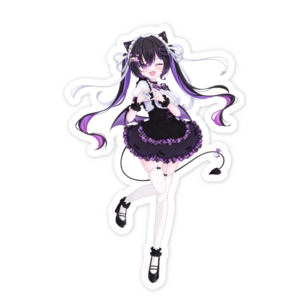 アイドルのんちゃんステッカー ウインクver