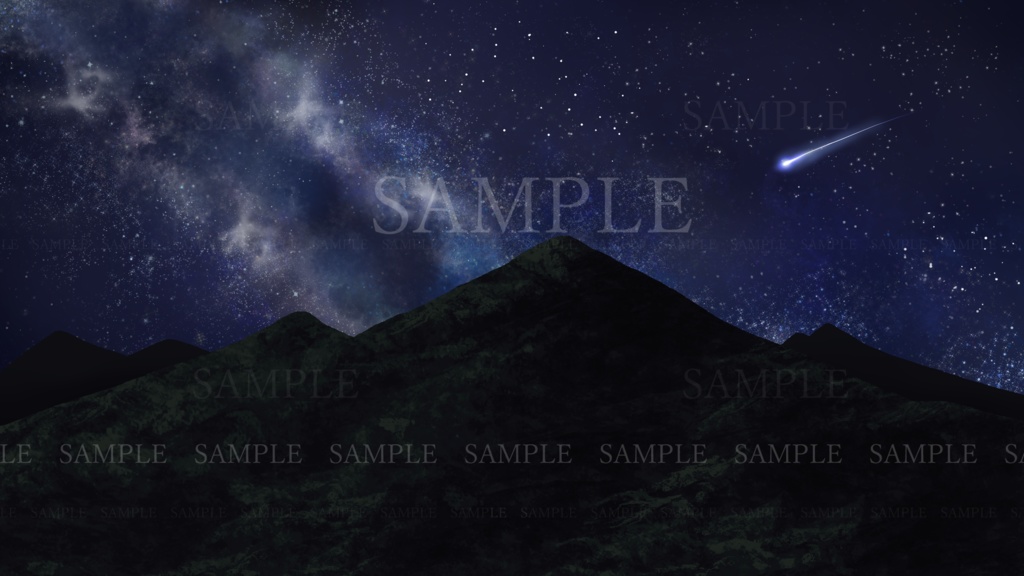 【無料あり】背景イラスト(山) 差分+おまけ合計49枚