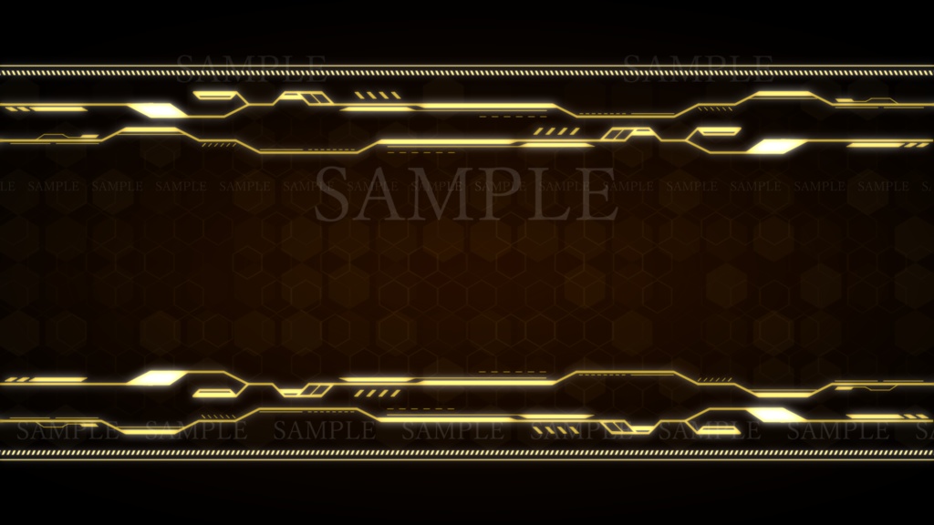 サイバー風/動画素材「Loading画面」(全5色)