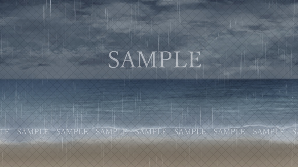 【イラスト背景素材】海の見える高台の歩道【無料版38枚/有料版121枚】