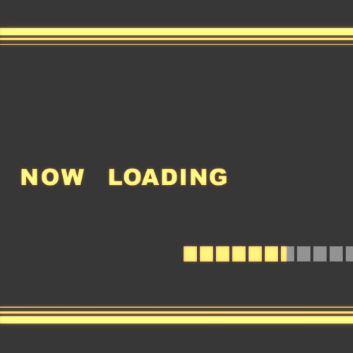 【無料版有り/動画素材】NOW LOADING(5色セット)