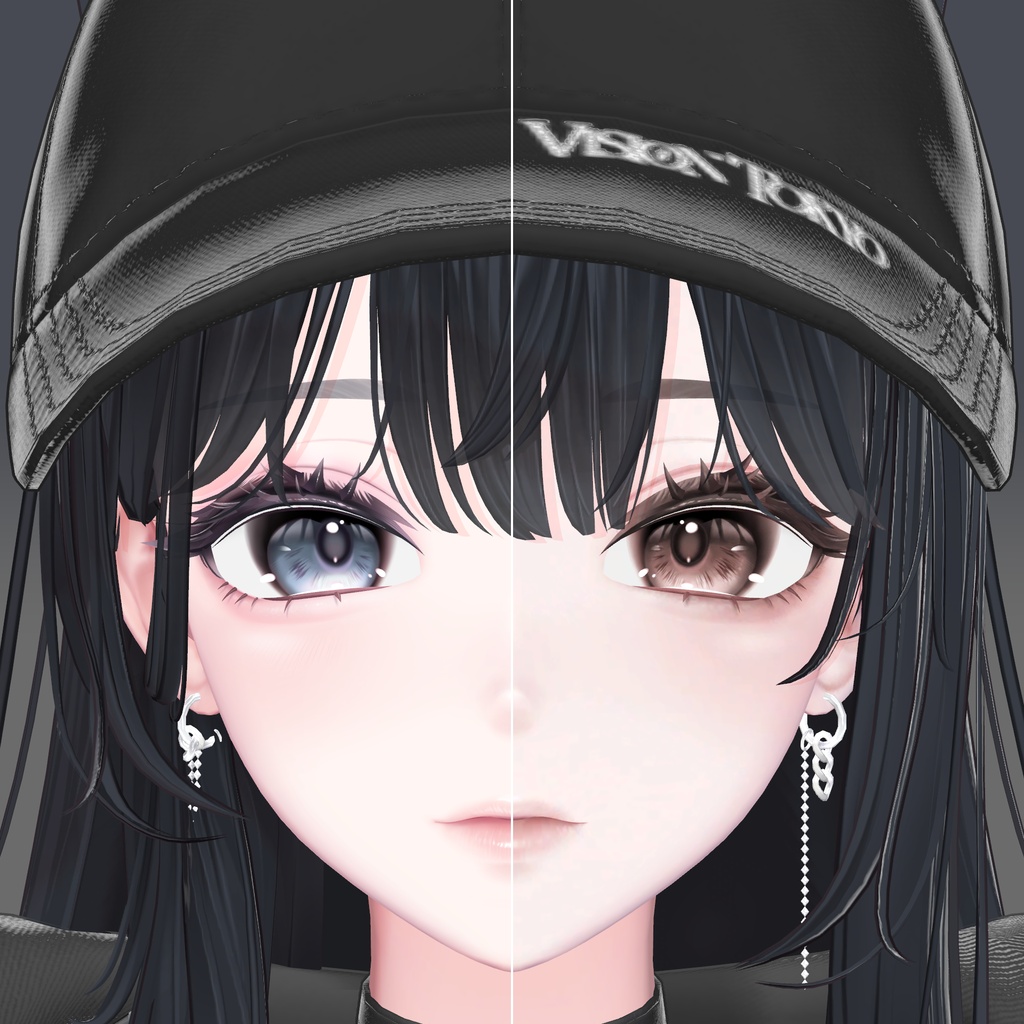 【海咲 Misaki 対応】Velvet Rose|Eye & Make Texture Set