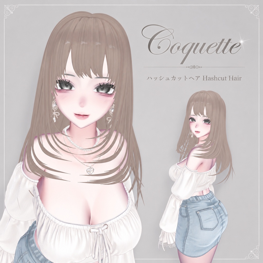 ハッシュカットヘア -Hascut Hair-|10 Colors