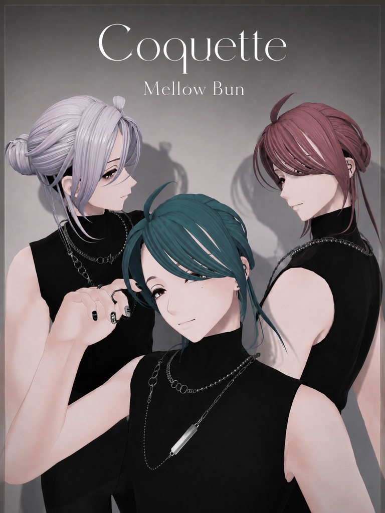 Mellow Bun ゆる団子ヘア / 2種類