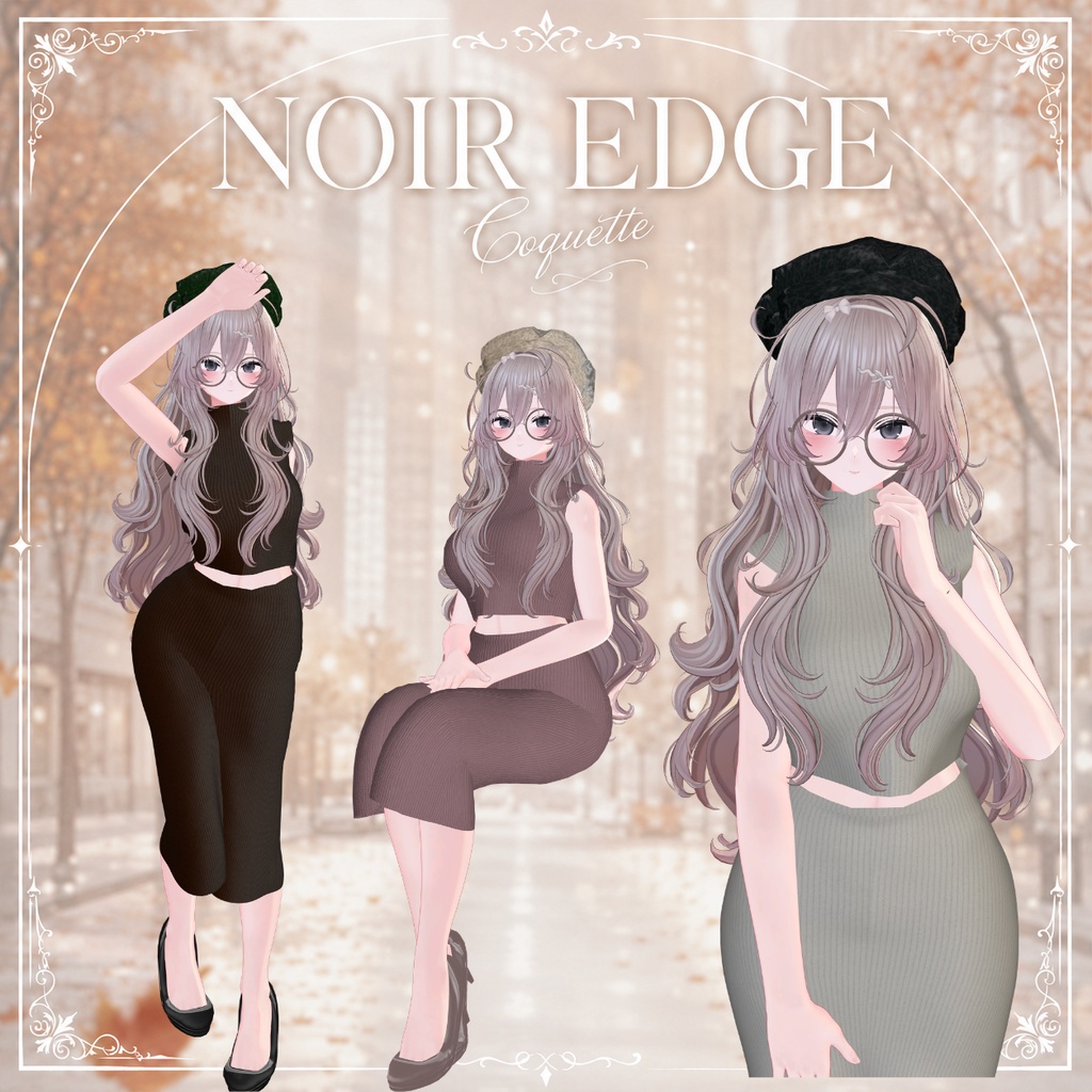 NOIR EDGE|Autumn Outfit