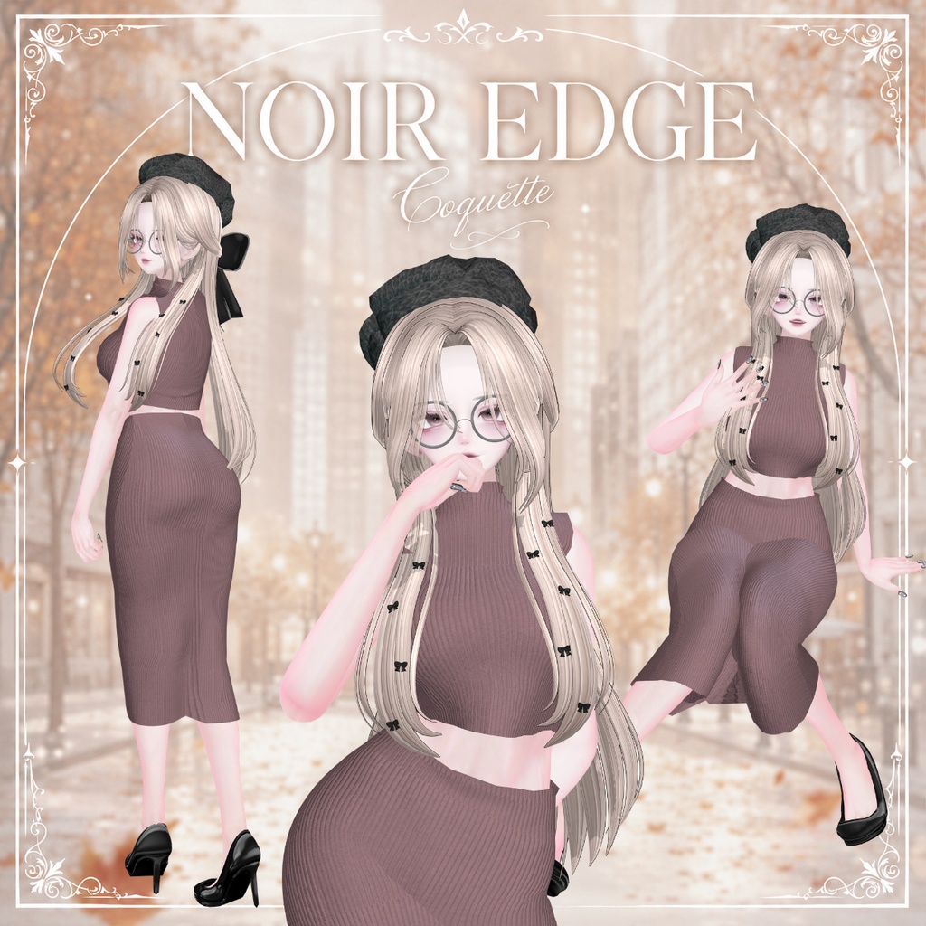 NOIR EDGE|Autumn Outfit