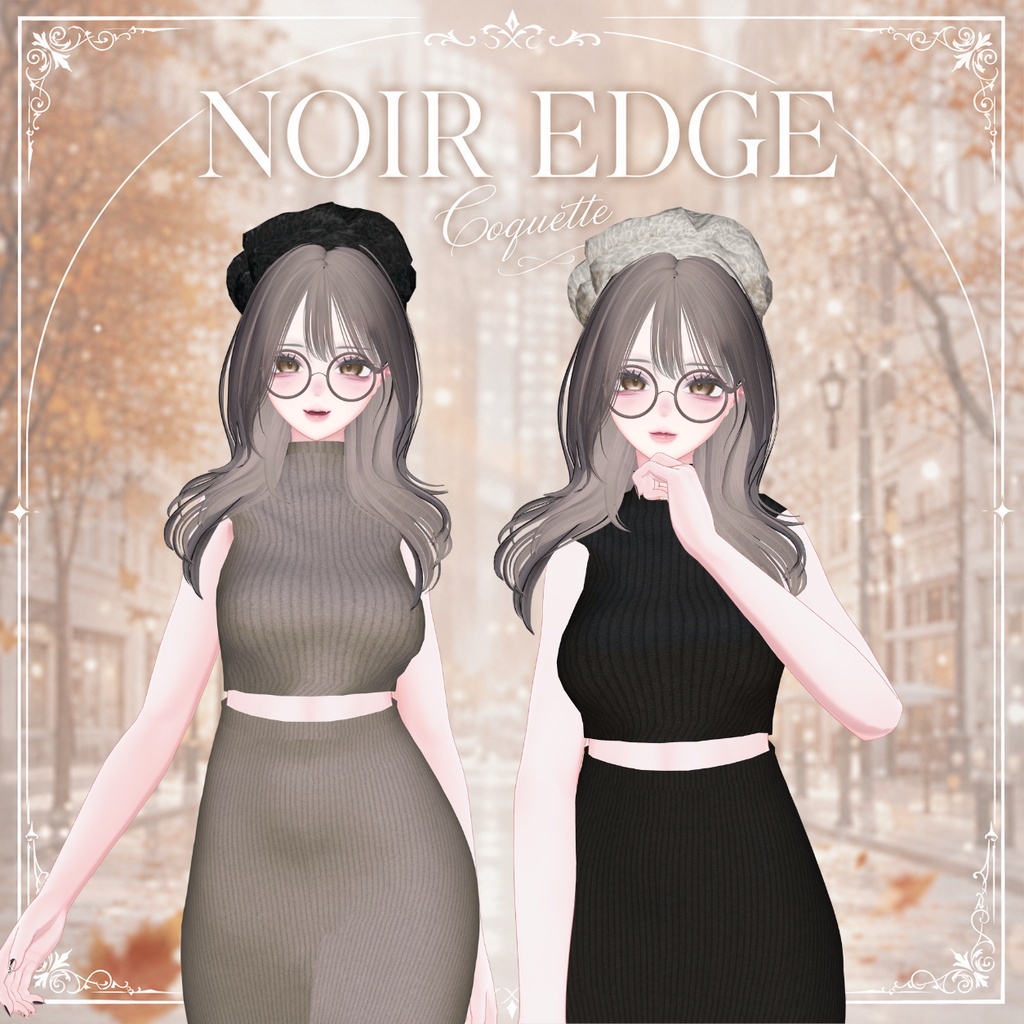 NOIR EDGE|Autumn Outfit