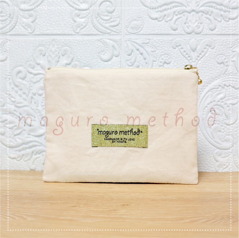 大倶利伽羅&山姥切国広 インド刺繍リボンポーチ