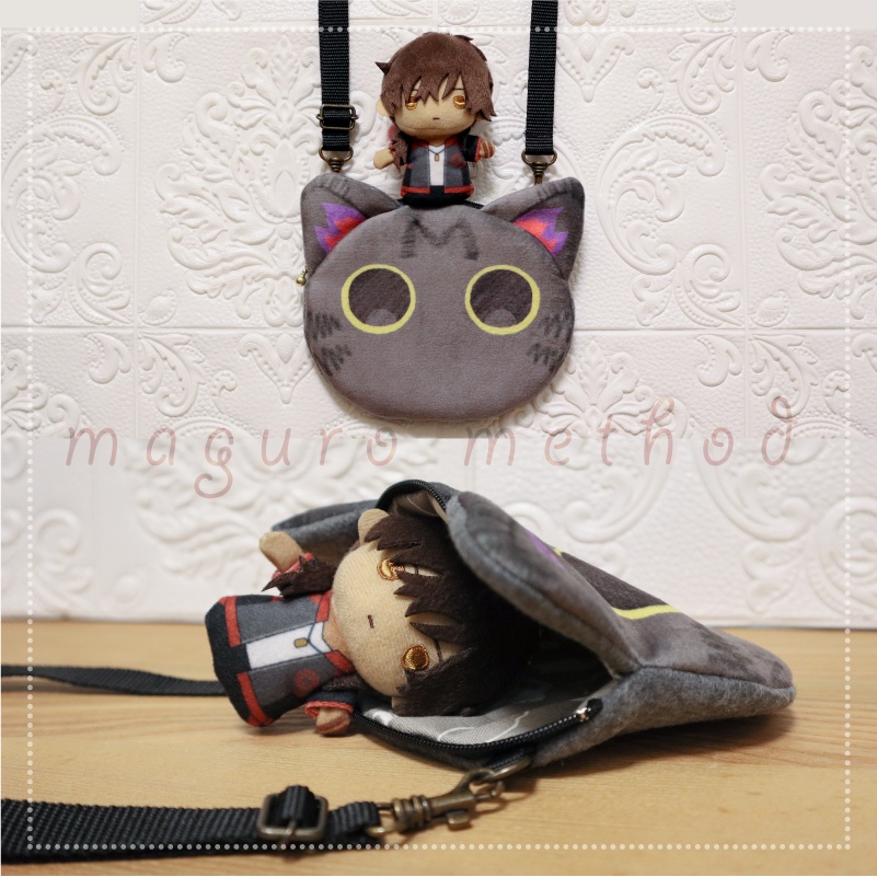 【予約受付】ふわふわちゃん ストラップ付 フェイスポーチ