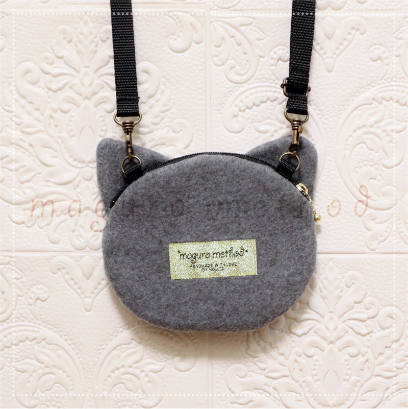 【予約受付】ふわふわちゃん ストラップ付 フェイスポーチ