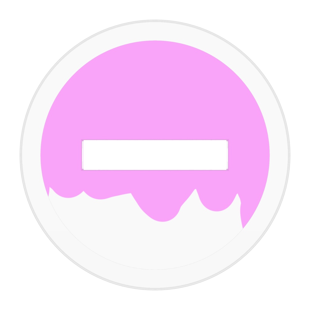 ピンク髪&オッドアイの女の子アクリルフィギュア