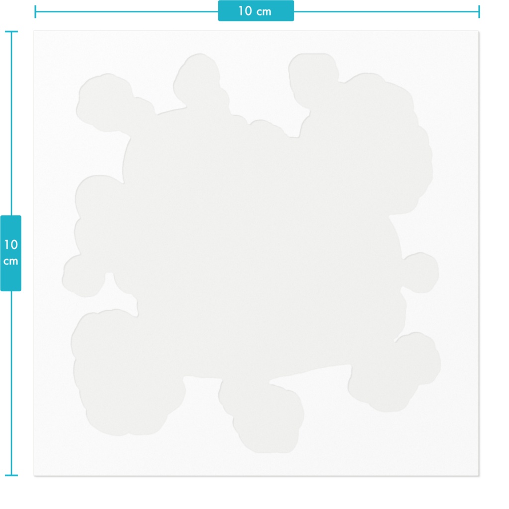 クラシカルロリータの金髪少女のステッカー