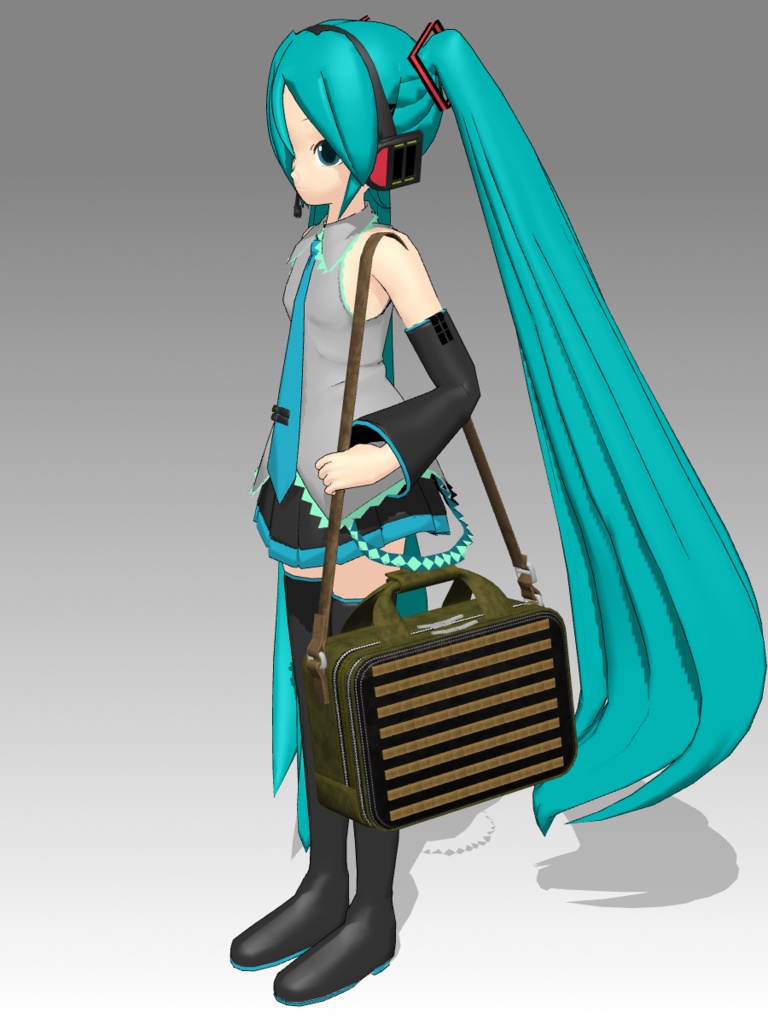 Molle System 3way bag 【MMDモデル配布】