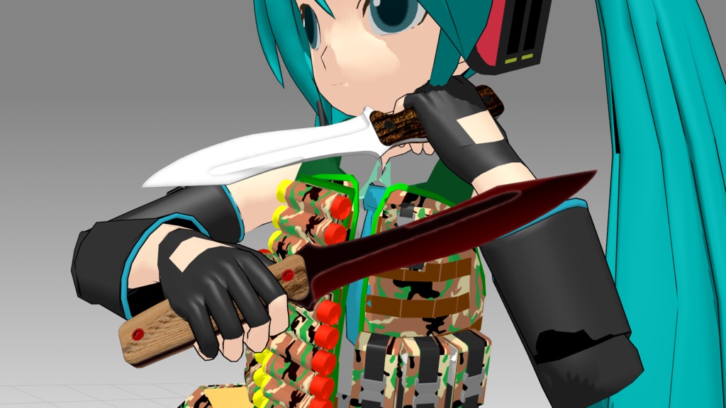 Gallo【MMDアクセサリ配布】