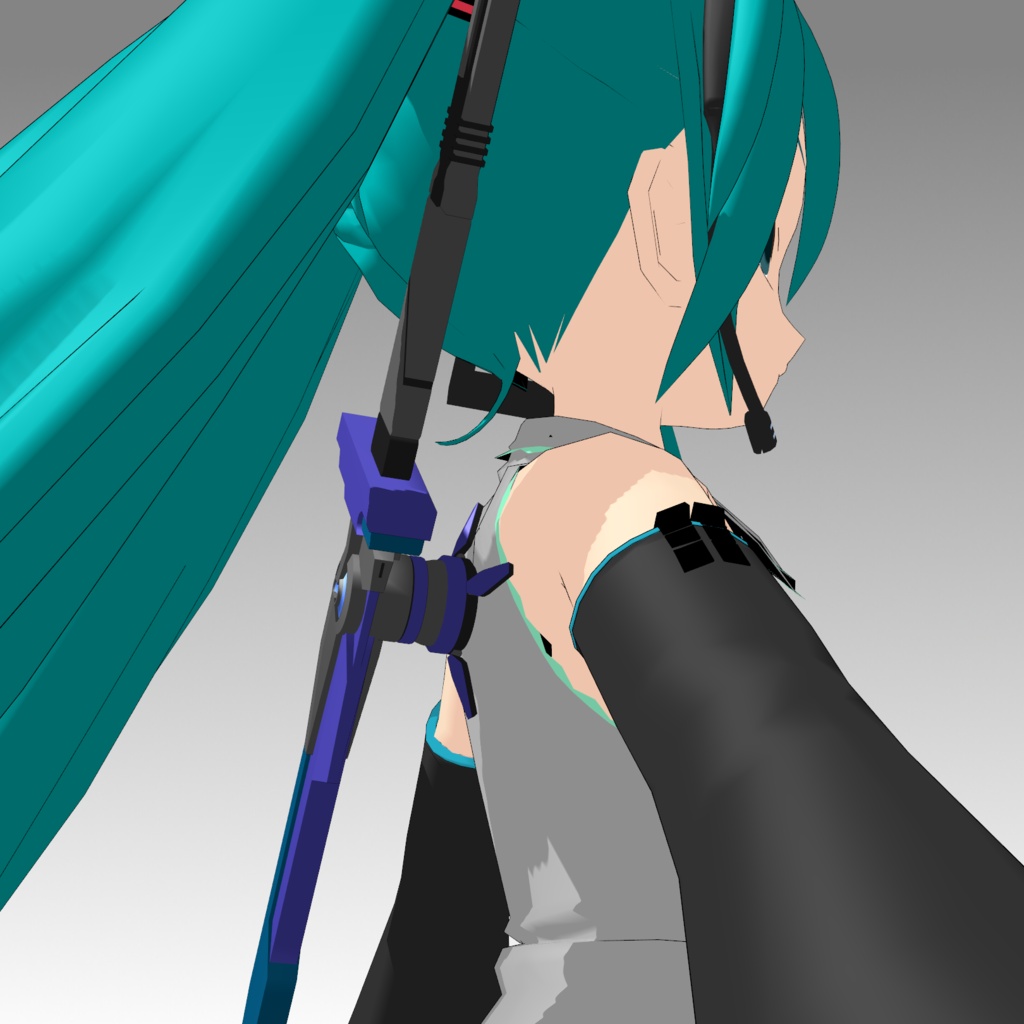近接武器詰め合わせ【MMDアクセサリ配布】