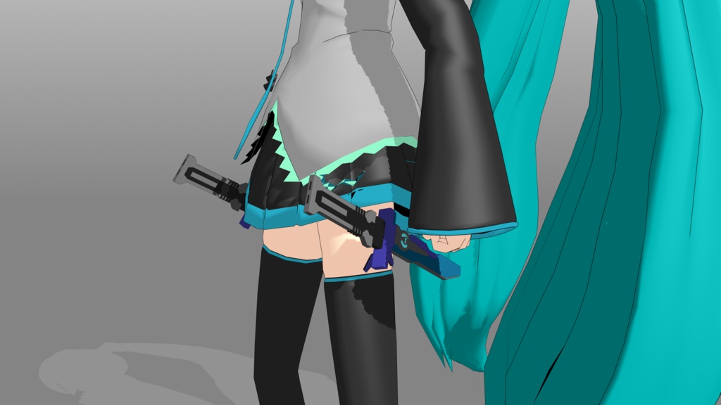 近接武器詰め合わせ【MMDアクセサリ配布】
