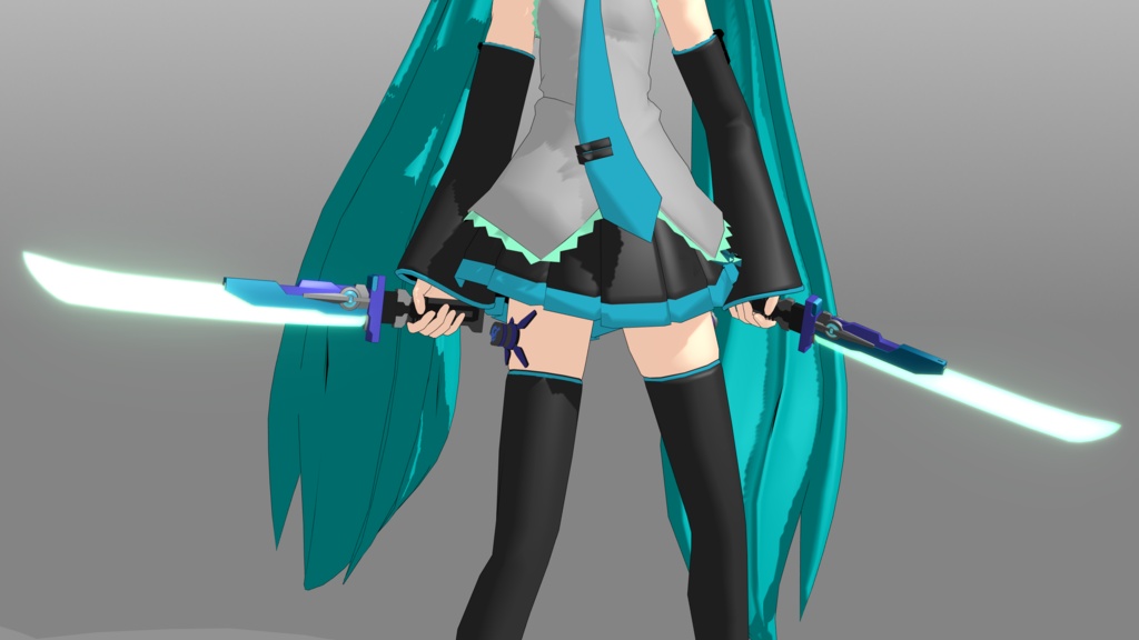 近接武器詰め合わせ【MMDアクセサリ配布】