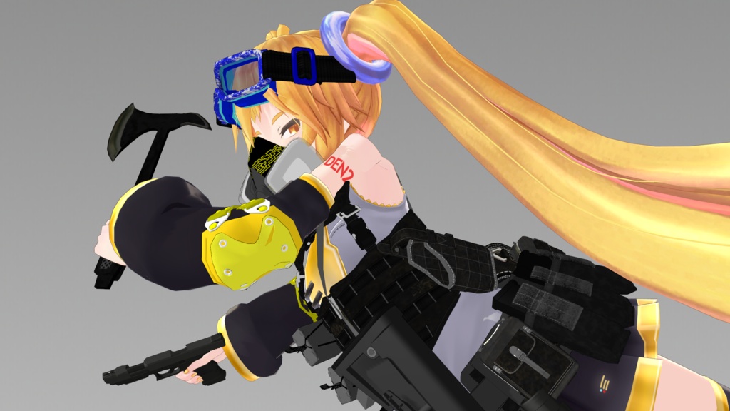 近接武器詰め合わせ【MMDアクセサリ配布】