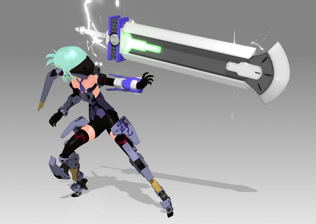 近接武器詰め合わせ2【MMDアクセサリ配布】
