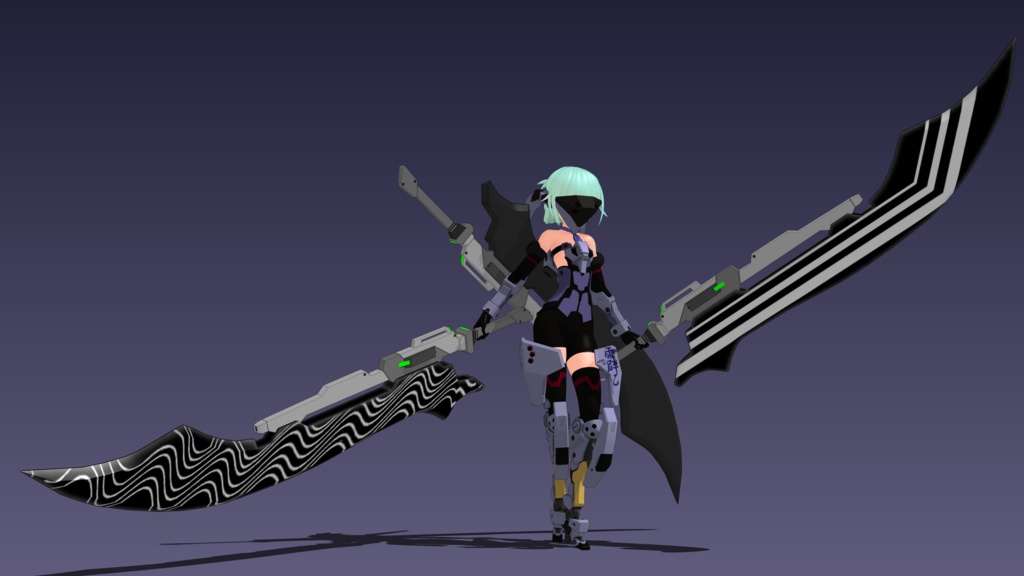 近接武器詰め合わせ2【MMDアクセサリ配布】