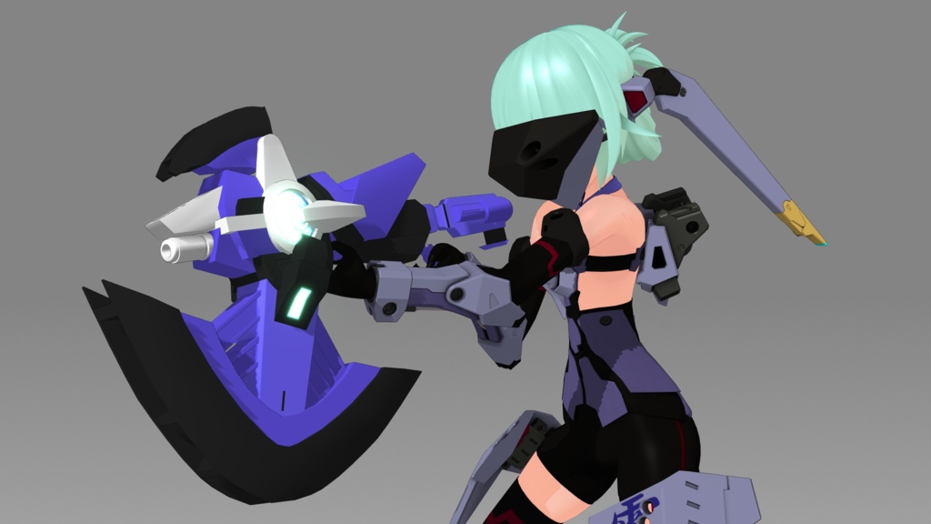 近接武器詰め合わせ2【MMDアクセサリ配布】