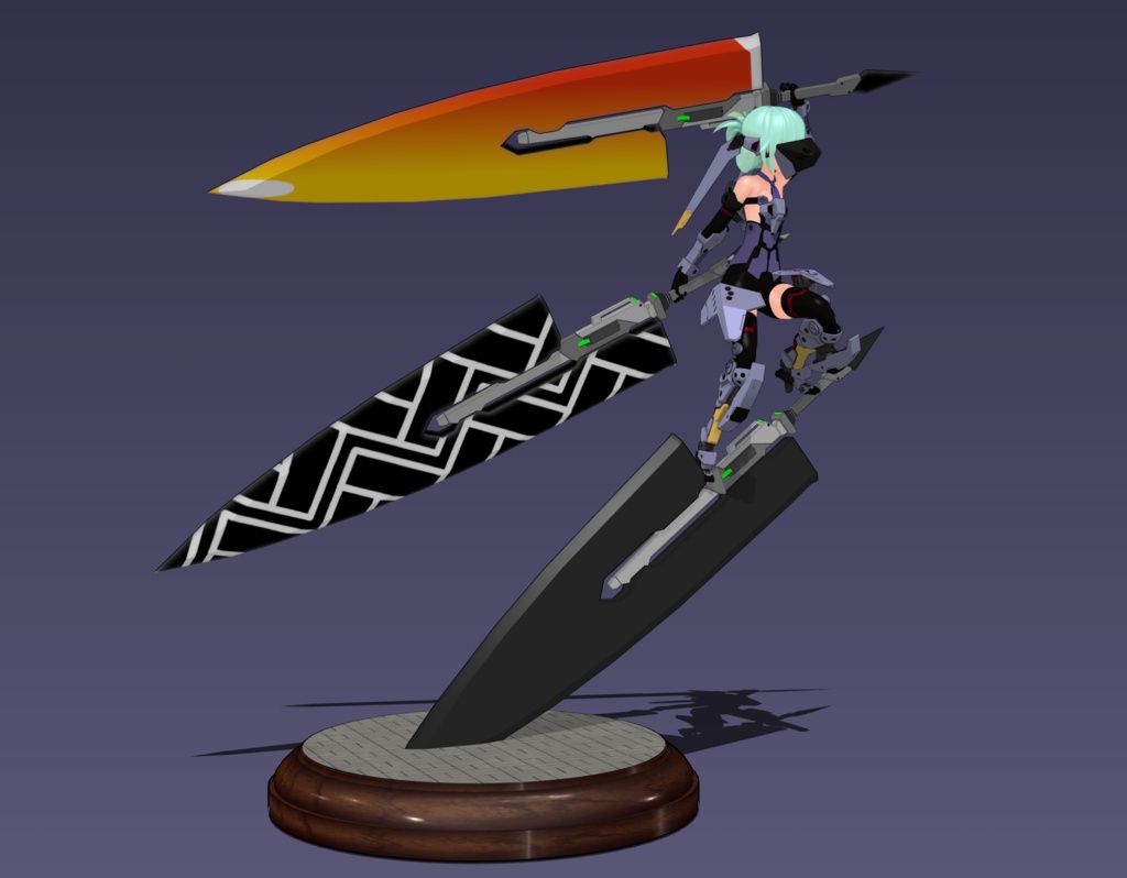 近接武器詰め合わせ2【MMDアクセサリ配布】