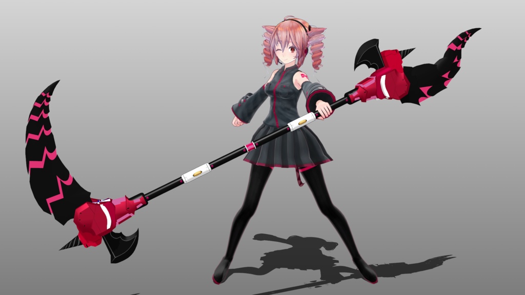 Liar killer【MMDモデル配布】
