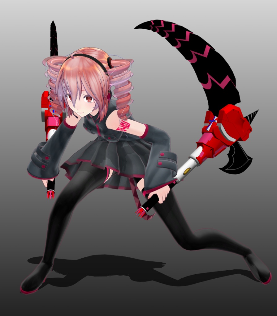Liar killer【MMDモデル配布】