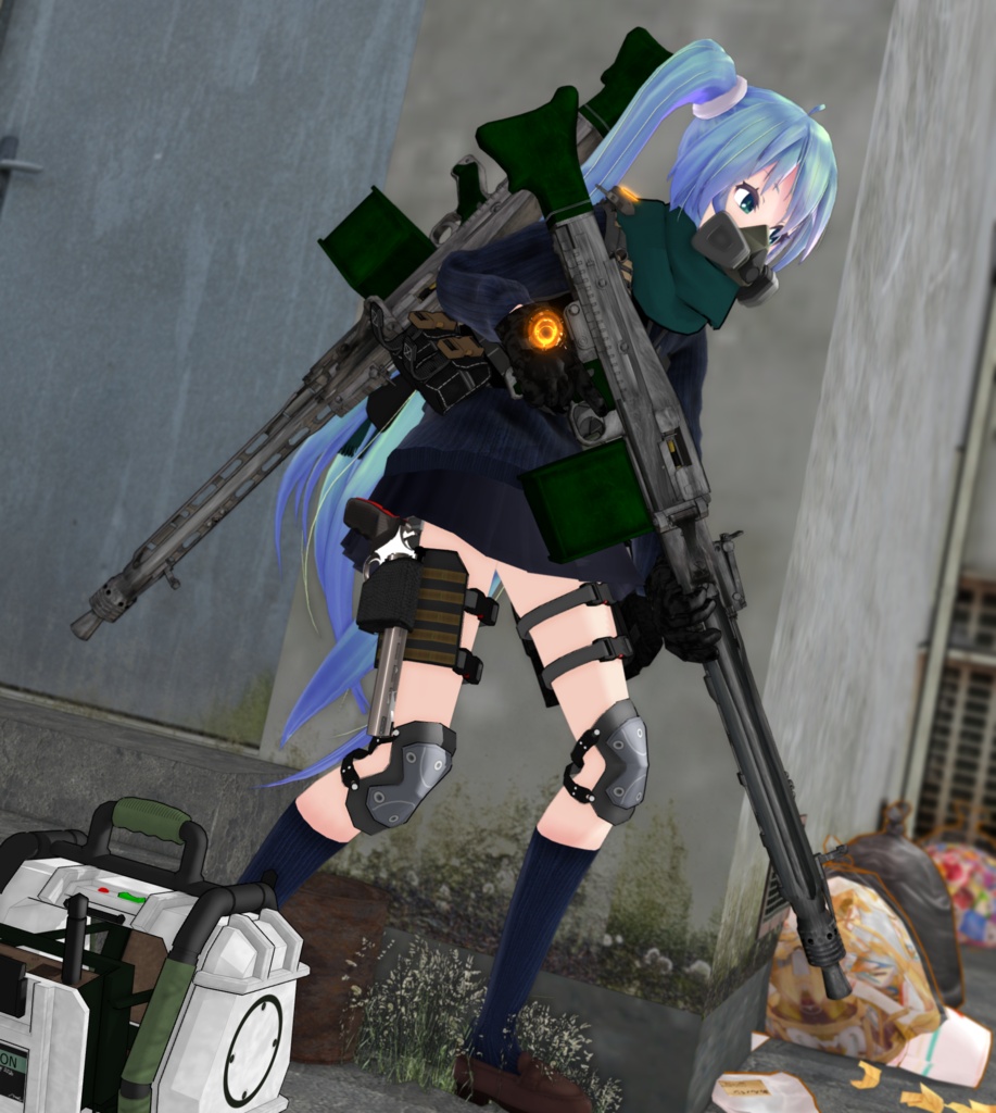 DIVISION 基本スキルセット (MikuMikuDance用データ)