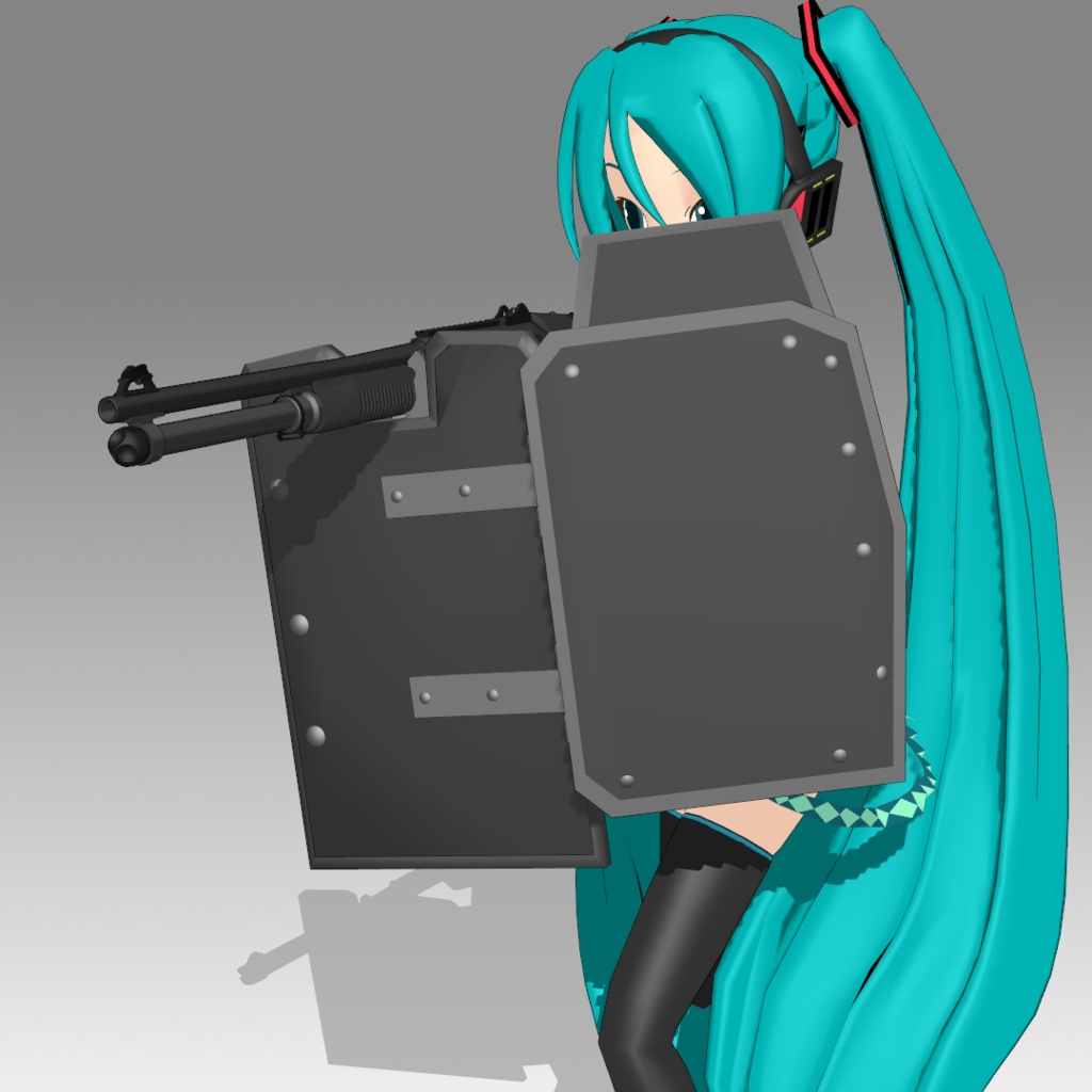 DIVISION2 SHDスキルセット【MMDモデル配布】