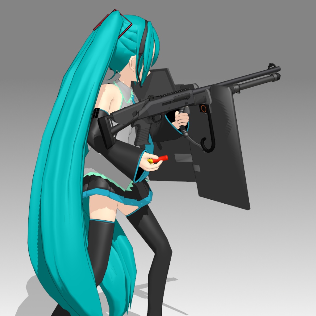 DIVISION2 SHDスキルセット【MMDモデル配布】