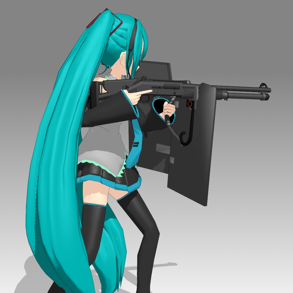 DIVISION2 SHDスキルセット【MMDモデル配布】