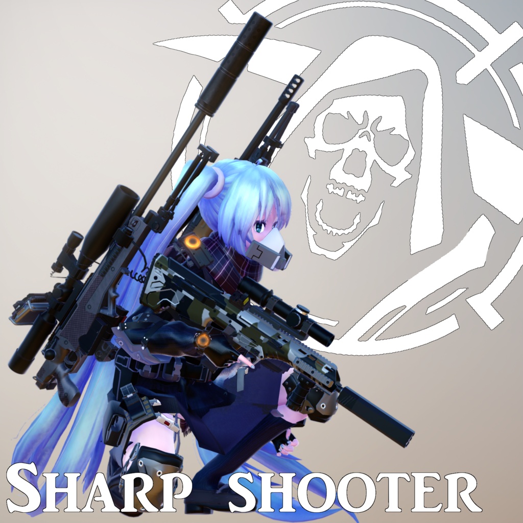 Nemesis【MMDモデル配布】