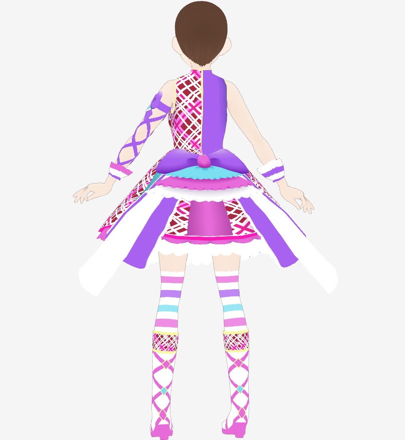 PriPara SoLaMi♡SMILE S Team Cyalume Coord Free