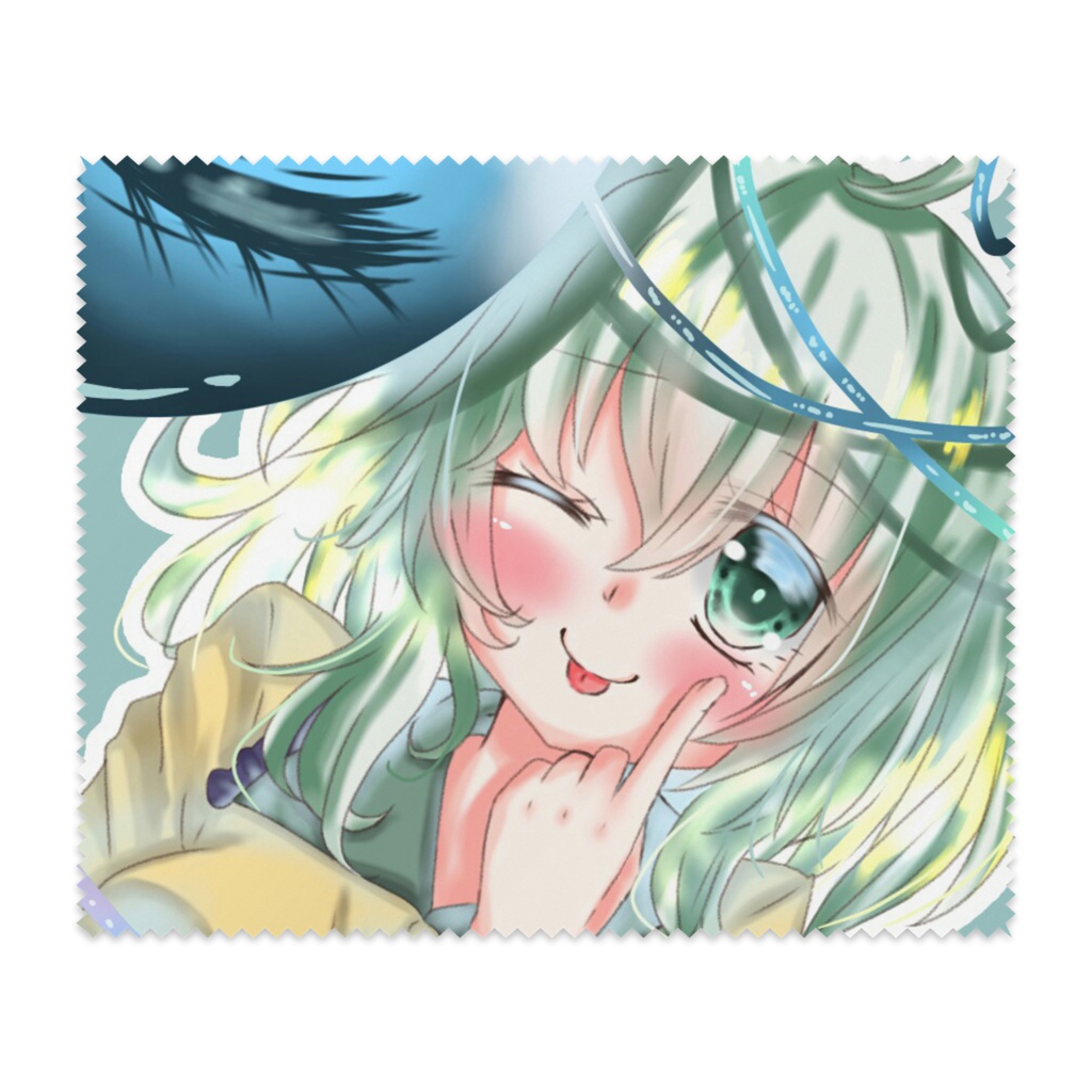 ぺろりとこいしちゃんメガネ拭き