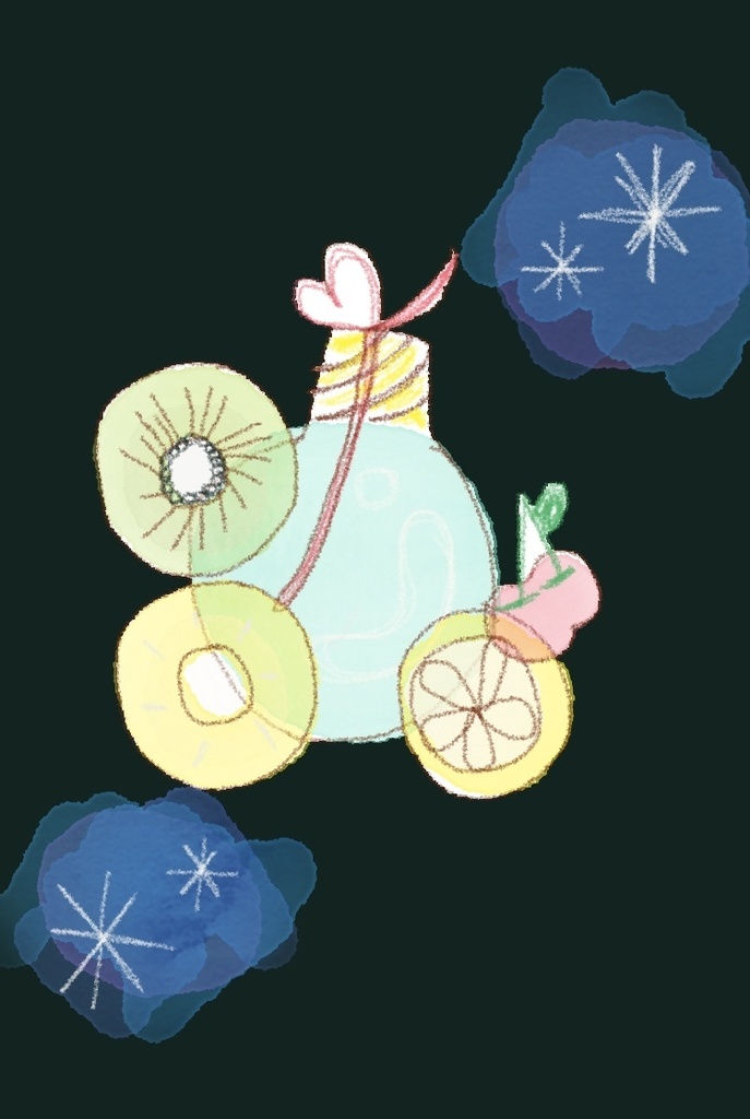 電球ソーダのトートバッグ